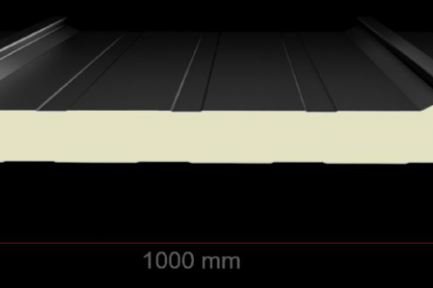 4 Ribs Solar Roof Panel